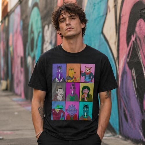 Playera Bojack Horseman Pop Art - Imagen 2