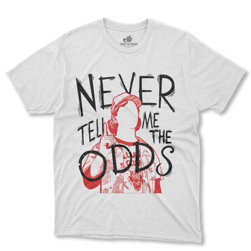Playera | Stranger Things Never Tell Me The Odds Dustin