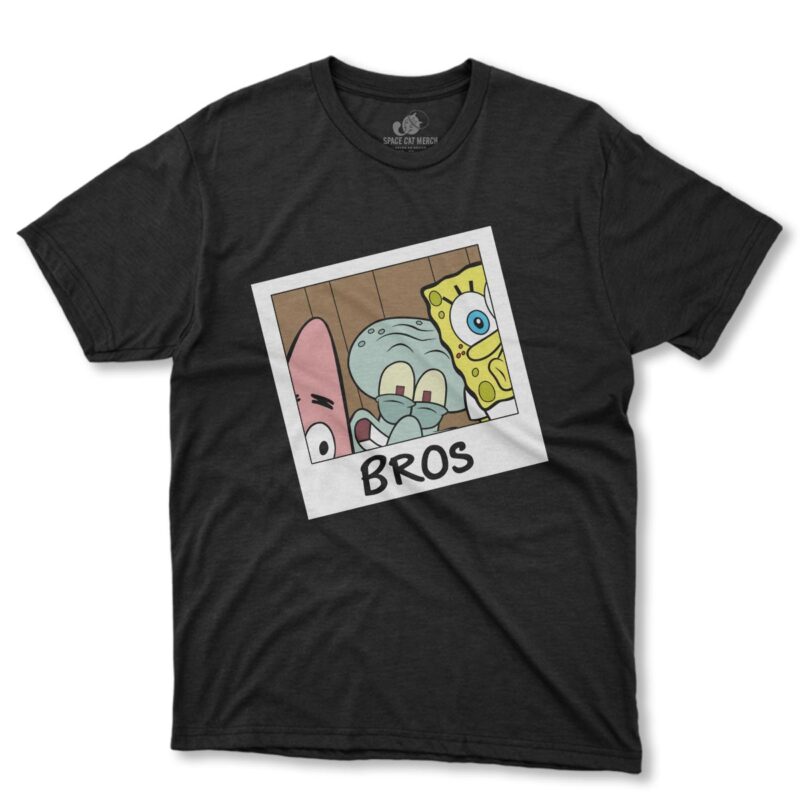 Playera | Bob Esponja Bros Patricio Calamardo