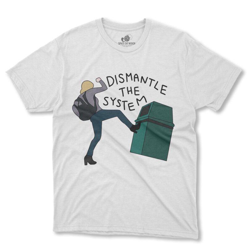 Playera | Community Dismantle The System Britta