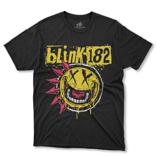 Playera Blink 182 Smiley - Imagen 1