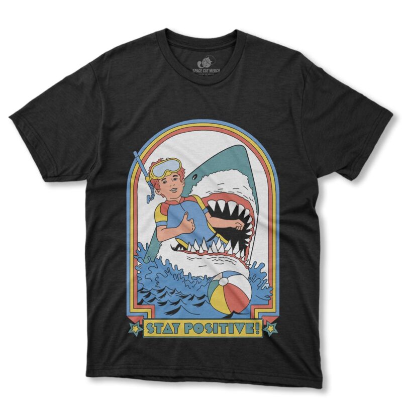 Playera | Shark Stay Positive