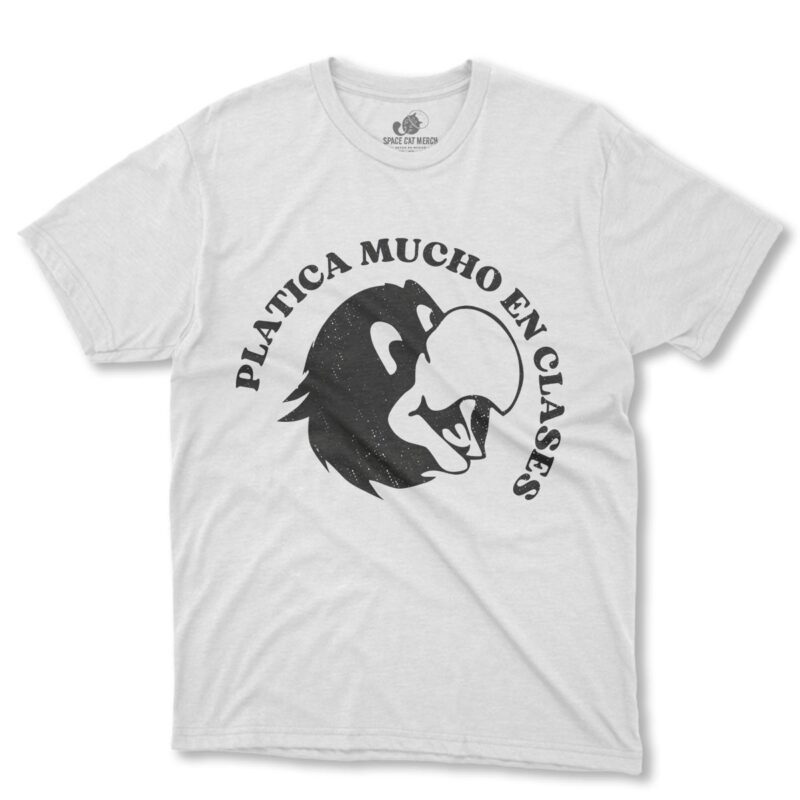 Playera | Sello Platica Mucho En Clase