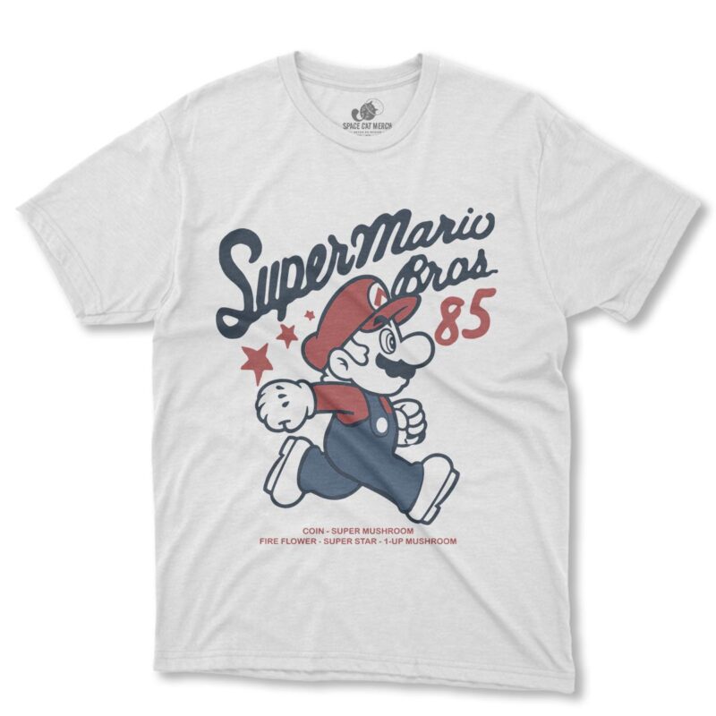 Playera | Retro Super Mario Bros