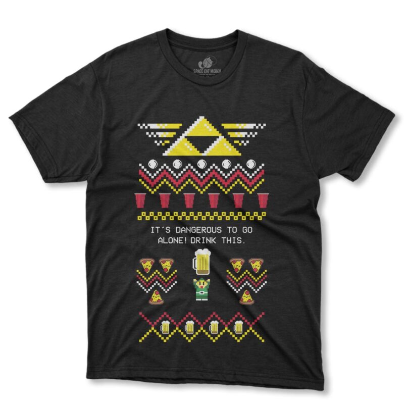 Playera | Legend Of Zelda Its Dangerous To Go Alone