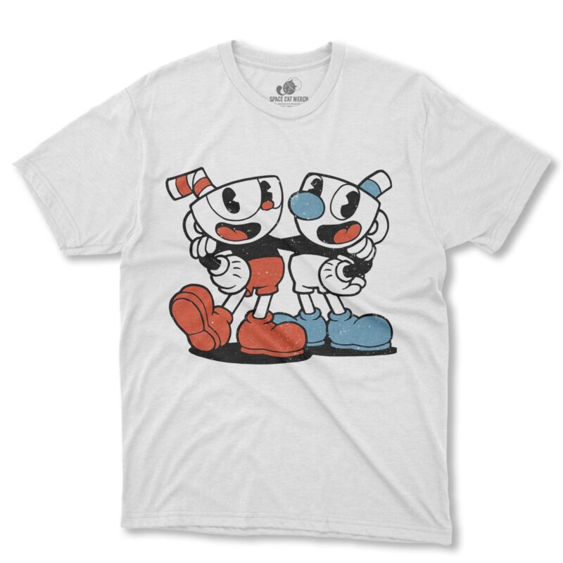 Playera | Cuphead Y Mugman