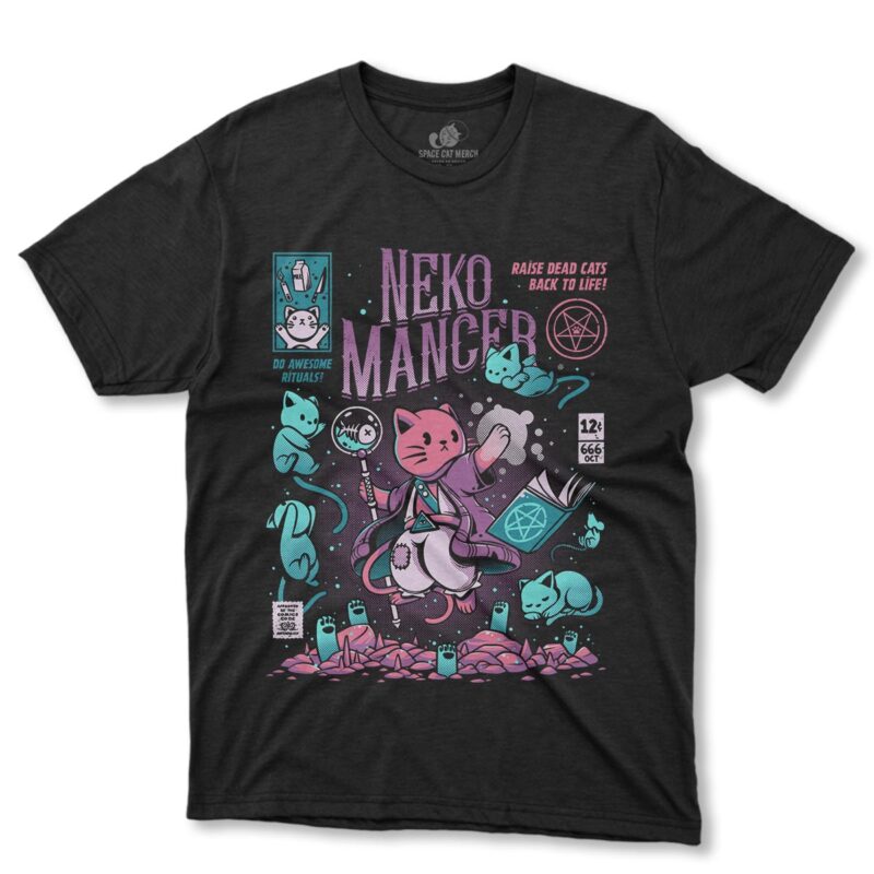 Playera | Gato Neko Mancer Cats Kawaii