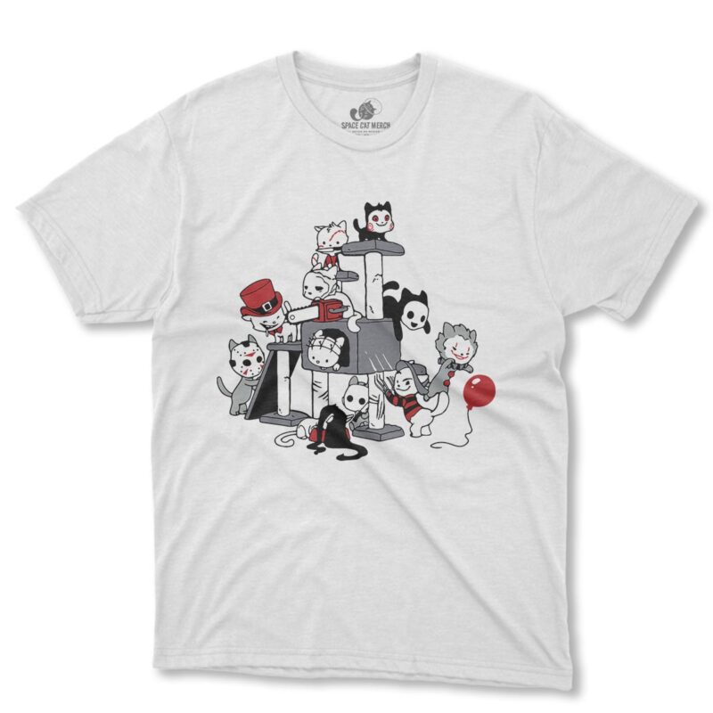 Playera | Gatos Pesadilla Jason Freddy Eso Ghostface Saw