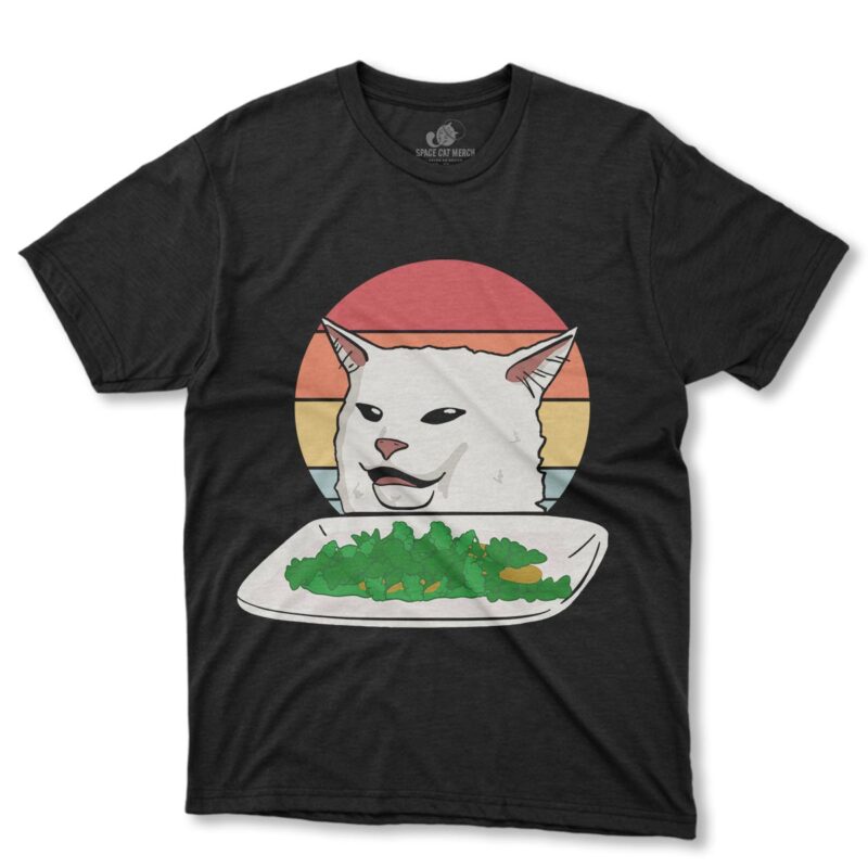 Playera | Gato Cenando Meme