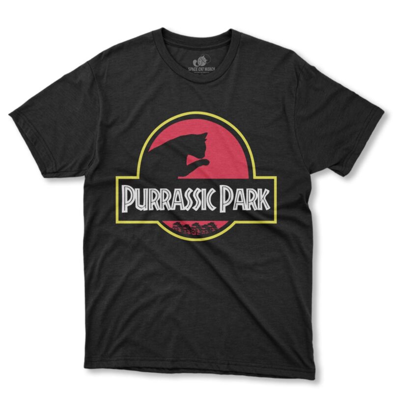 Playera | Gato Purrassic Park Jurassic Park