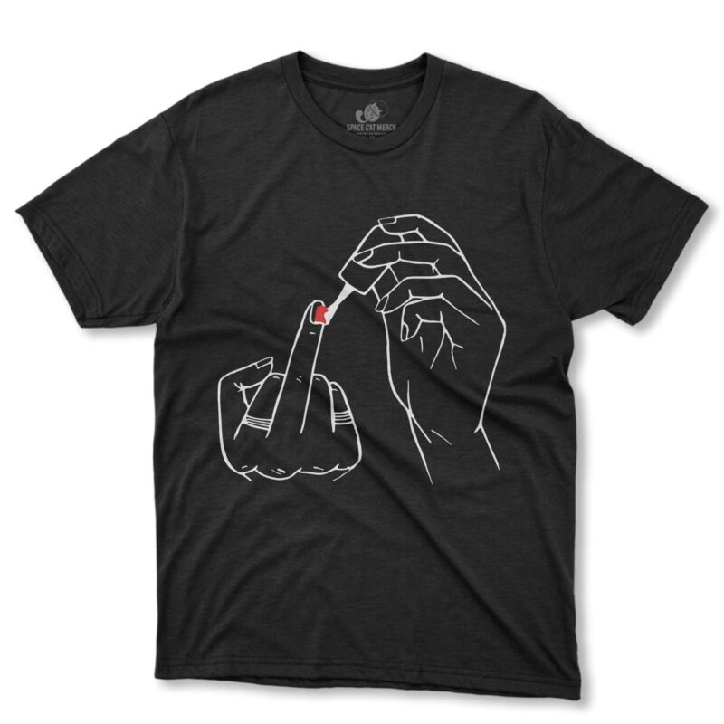 Playera | Fuck You Hand Negra