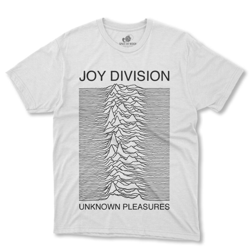 Playera | Unknown Pleasures Joy Division Blanca