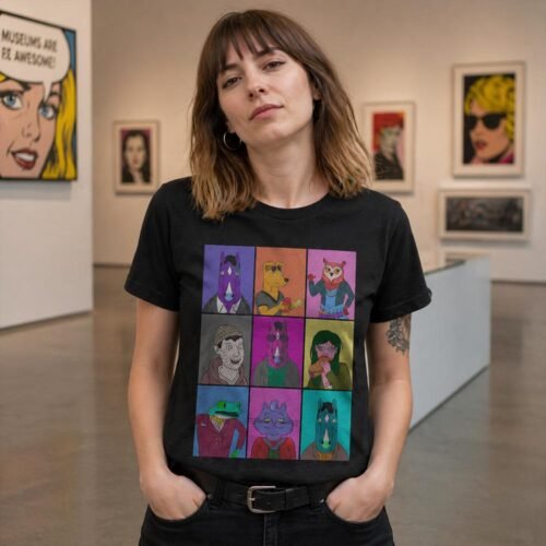 Playera Bojack Horseman Pop Art - Imagen 3