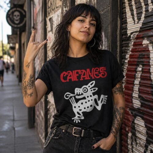 Playera Caifanes Logo Negra - Imagen 3
