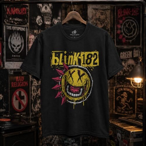 Playera Blink 182 Smiley - Imagen 4