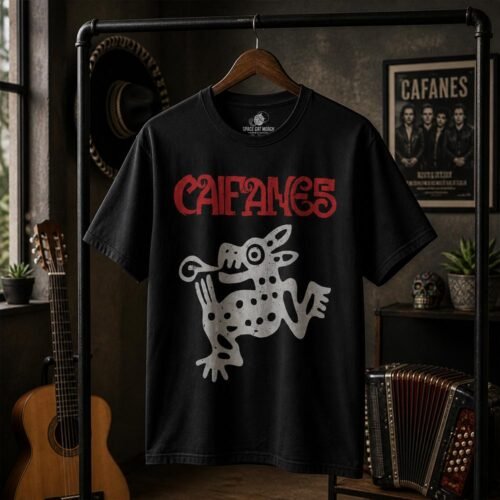 Playera Caifanes Logo Negra - Imagen 4