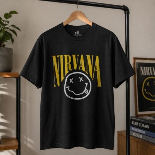 Playera Nirvana Logo Face - Image 3