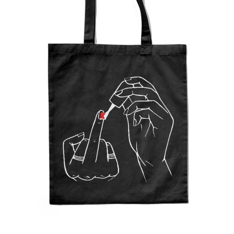 Totebag de Fuck You Hand