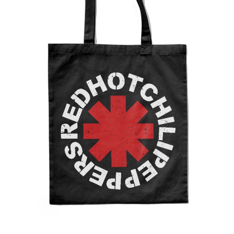 Totebag de Red Hot Chilli Peppers Logo Negra