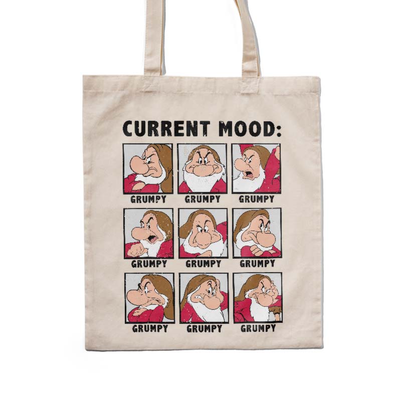 Totebag de Current Mood Grumpy Gruñon Disney