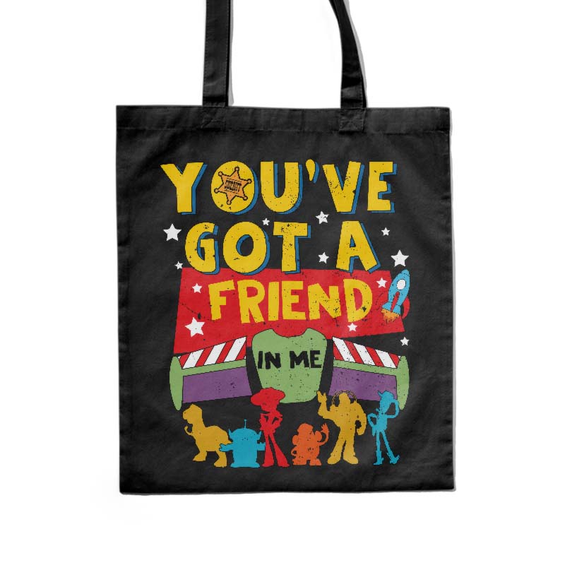 Totebag de Toy Story You Got A Friend In Me Soy Tu Amigo Fiel