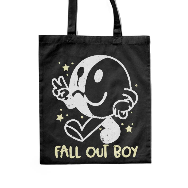 Totebag de Fall Out Boy Peace Smiley
