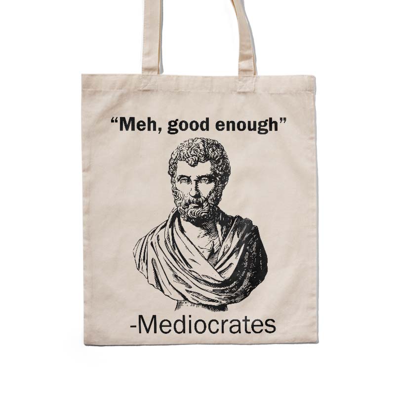 Totebag de Filosofía Mediocrates