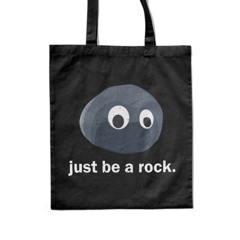 Totebag de Just Be A Rock Everything Everywhere All At Once