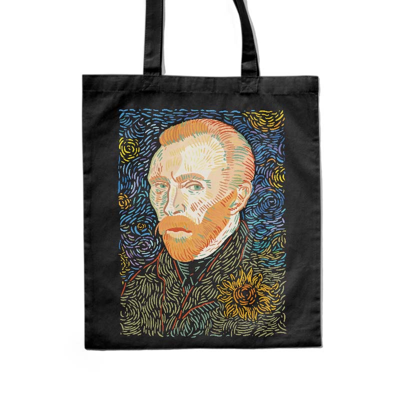 Totebag de Retrato de Van Gogh