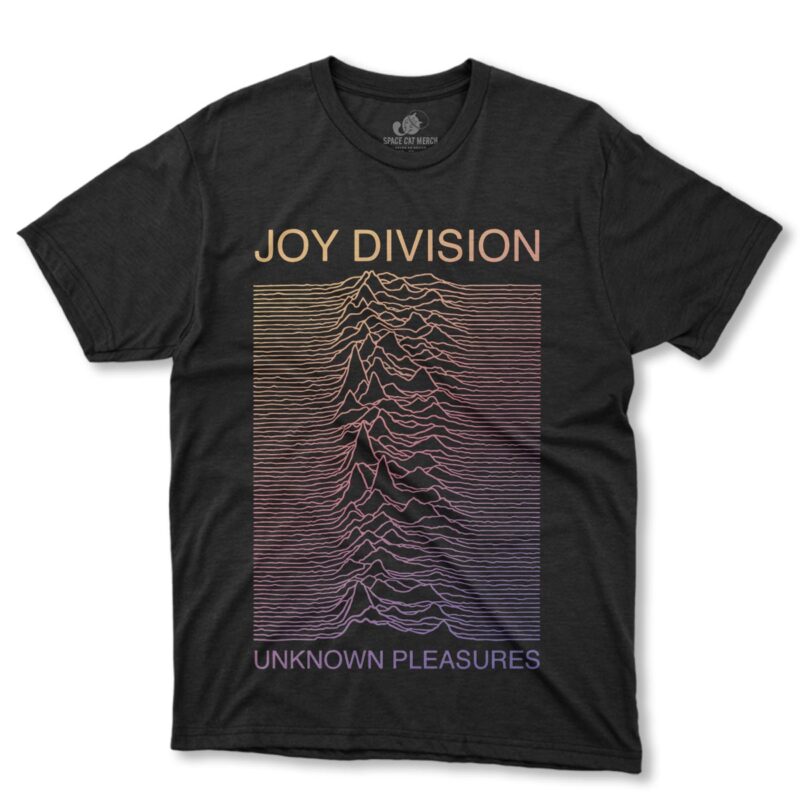 Playera | Unknown Pleasures Joy Division Degradado