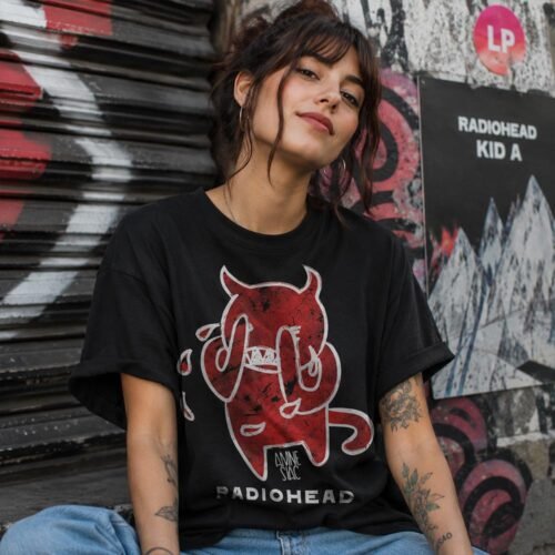 Playera Radiohead Amnesiac Devil - Imagen 3