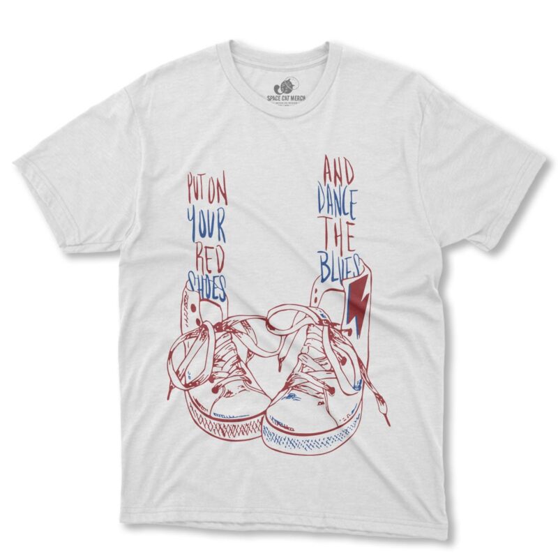 Playera | David Bowie Put On Your Red Shoes And Dance The Blues