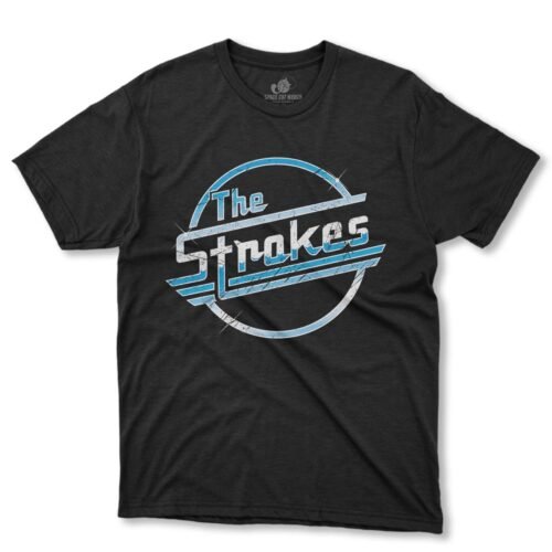 Playera The Strokes Logo Azul - Imagen 1