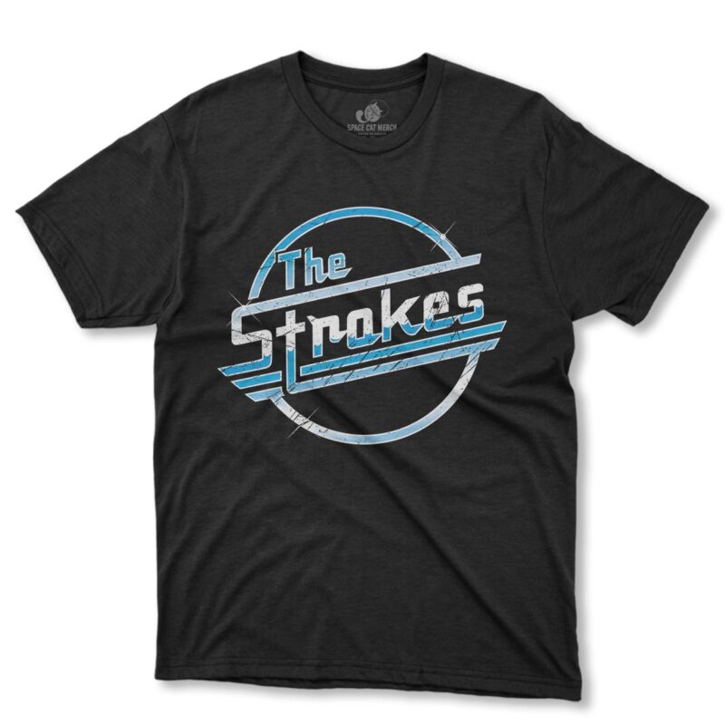 Playera | The Strokes Logo Azul