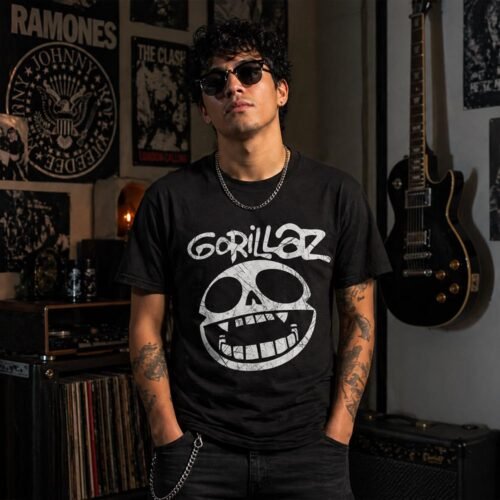 Playera Gorillaz Logo - Imagen 3