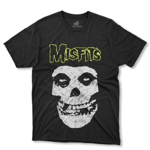 Playera Misfits Distressed Skull - Imagen 1