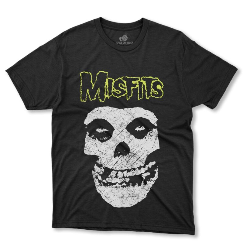 Playera | Misfits Distressed Skull