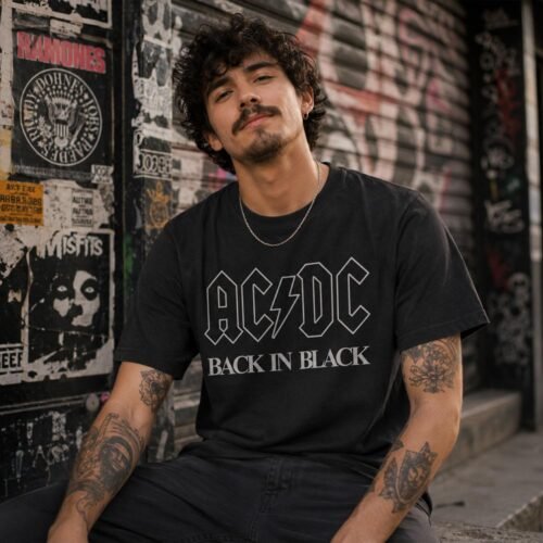 Playera AC/DC Back In Black - Imagen 2