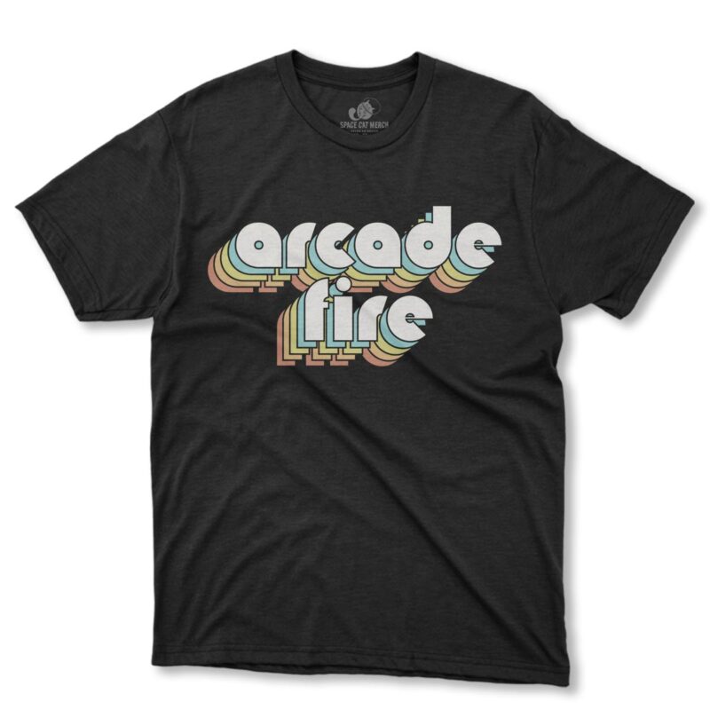 Playera | Arcade Fire Retro Logo
