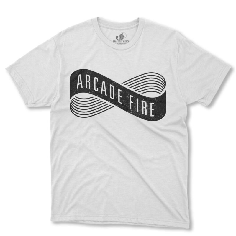 Playera | Arcade Fire Infinite Content Blanca