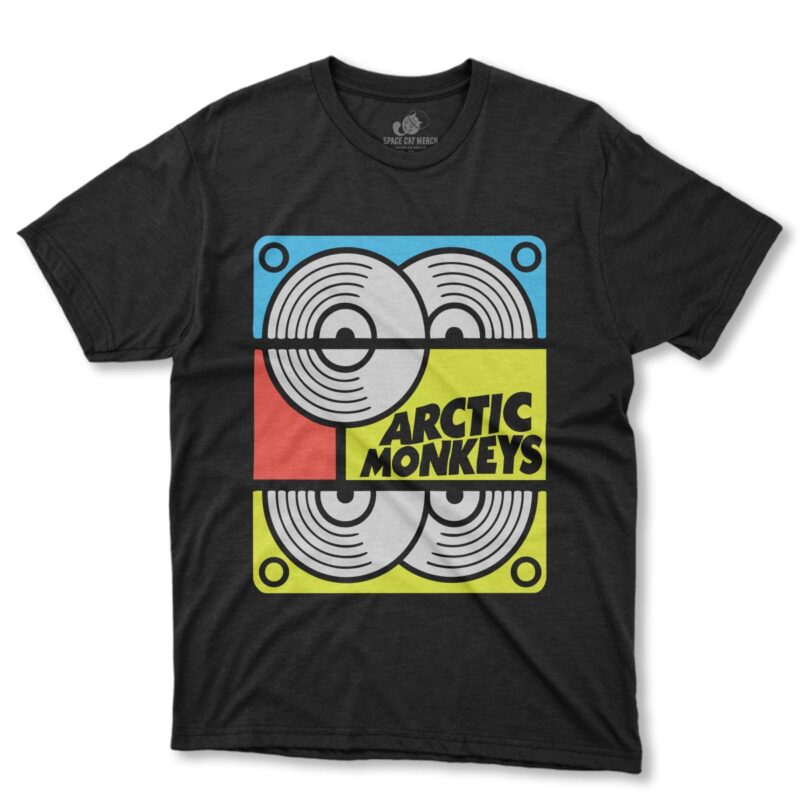 Playera | Arctic Monkeys Music Shapes