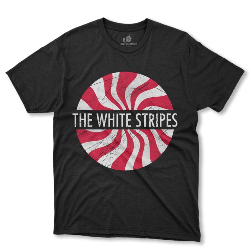 Playera | The White Stripes Logo Peppermint