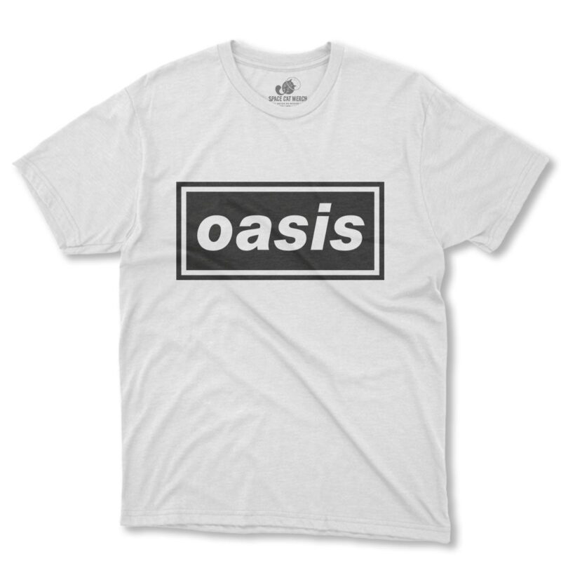 Playera | Oasis Logo Blanca