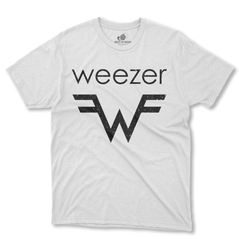 Playera | Weezer Logo Blanca