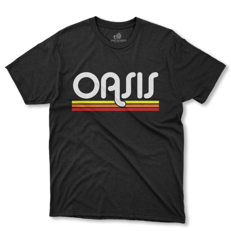Playera | Oasis Logo Retro Vintage