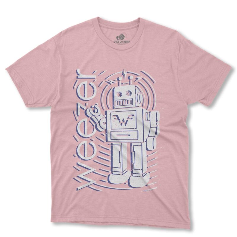 Playera | Weezer Robot Rosa