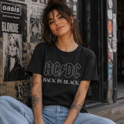 Playera AC/DC Back In Black - Imagen 3