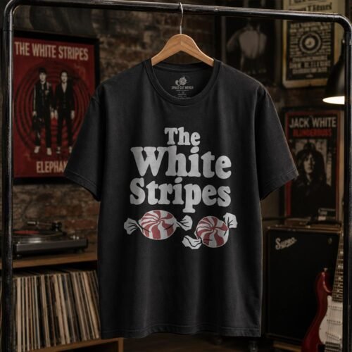 Playera The White Stripes Peppermints - Imagen 4