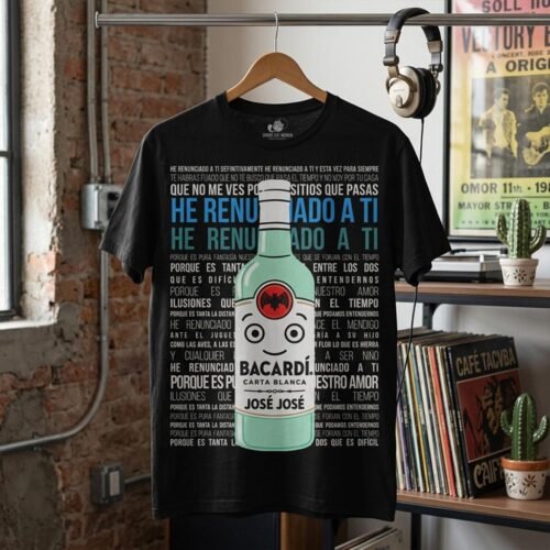 Playera José José He Renunciado A Ti Bacardí - Imagen 4